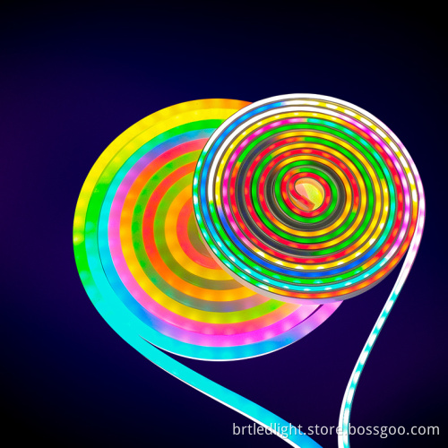 Custom Flexible RGB CCT LED Strip 11x24mm - Double Sided LED Neon Flex Price
